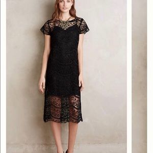Anthropologie lace dress